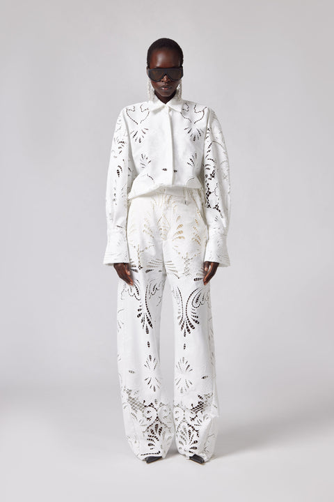 Anglaise Broderie Trousers