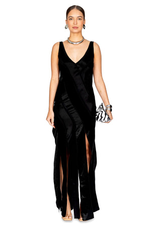 Blanche Maxi Patchwork Dress