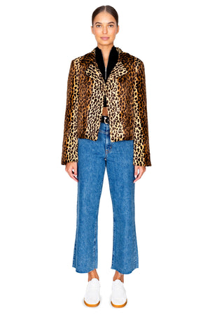 Leopard Swing Jacket