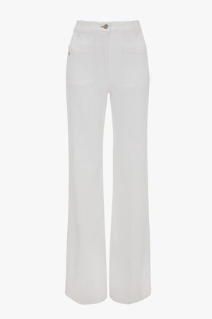 Alina Stretch High Rise Flared Leg Jeans