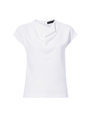 Matte Viscose Crepe Shell Top