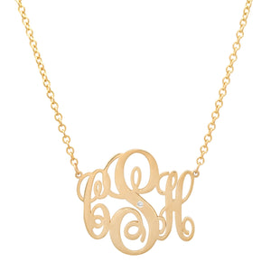 Medium Monogram Diamond necklace