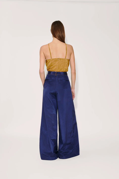 Wide Leg Pleat Pants