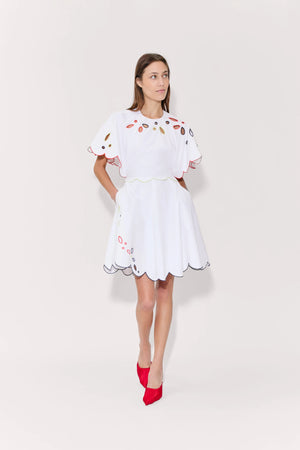 Scalloped Buttercup Dress
