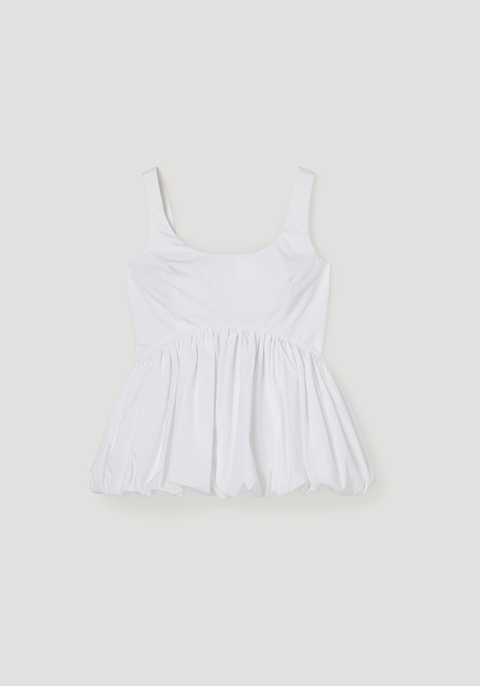 Voluminous Peplum Top