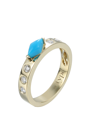 Leggo Birthstones Turquoise Ring