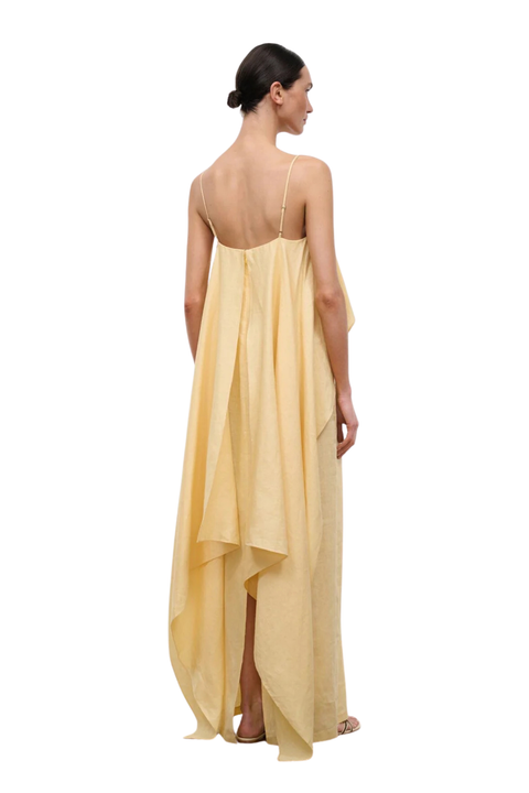 Valencia Linen Dress Butter