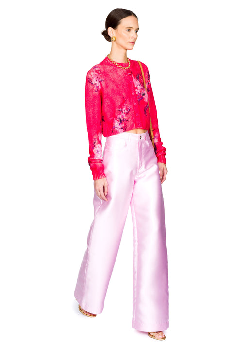 Mikado Boyfriend Style Trousers