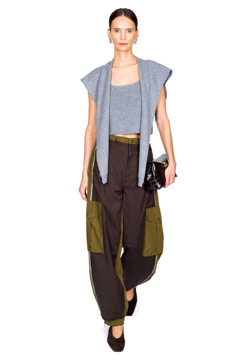 Deconstructed Suiting Cargo Pant