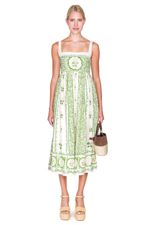 Barbara Wild Midi Dress