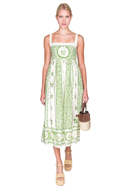 Barbara Wild Midi Dress