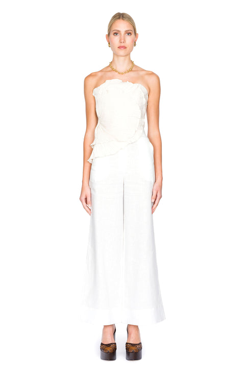 Las Olas Pleated Top