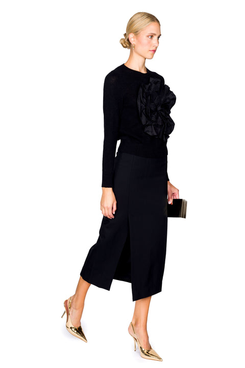 Memoria Pura Knitted Embellished Sweater