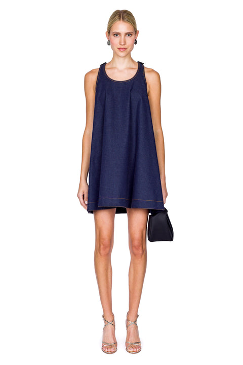 Denim Baby Doll Dress