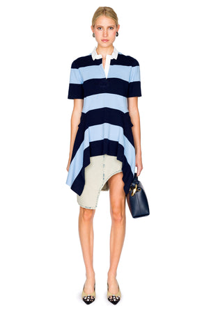 Denim Asymmetric Skirt
