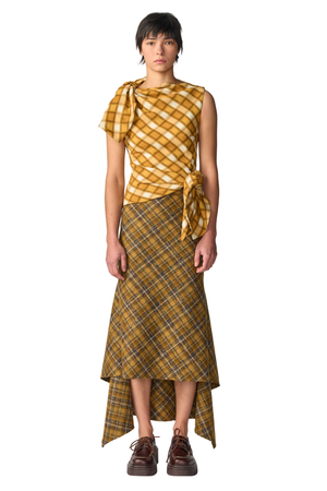 Tweed Cascade Skirt