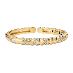 Cobra Diamond Bangle