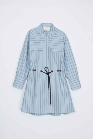 Long Sleeve Belted Dress