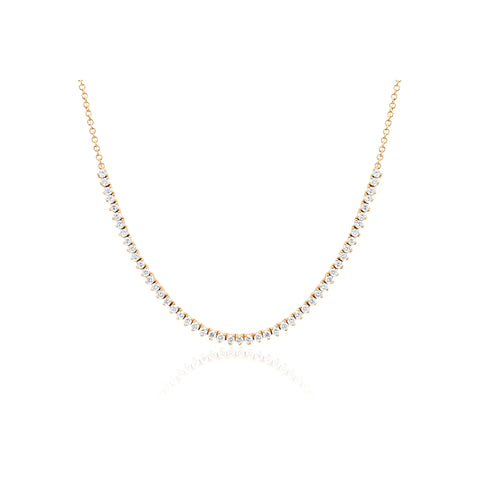 Diamond Segment Necklace