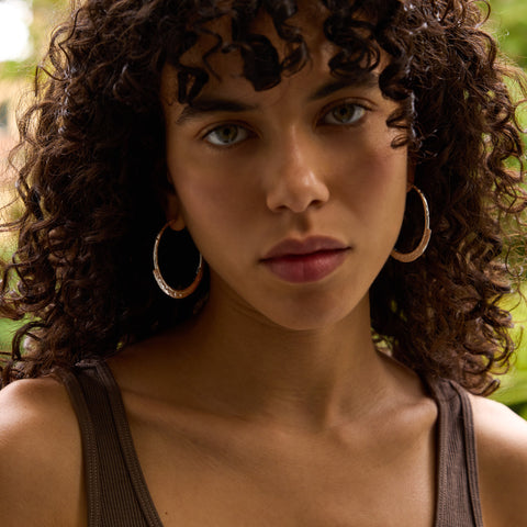 Harlow Arch Hoop Earrings