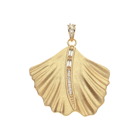 HOPE Ginkgo Pendant Classic Rolo Chain
