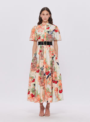 Bianca Short Sleeve Midi Dress