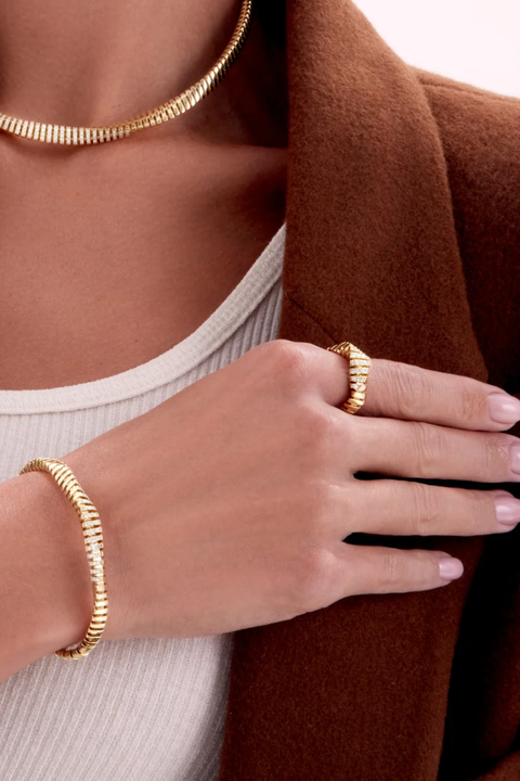 Crescendo Mini Me Diamond Ring