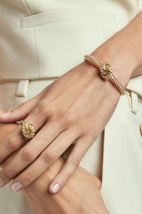 Snodo Yellow Gold Bracelet