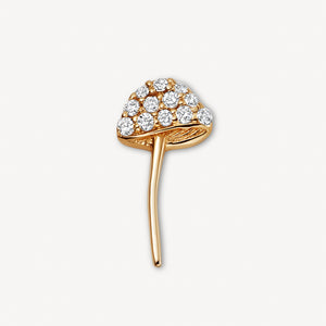 Diamond Mushroom Charm