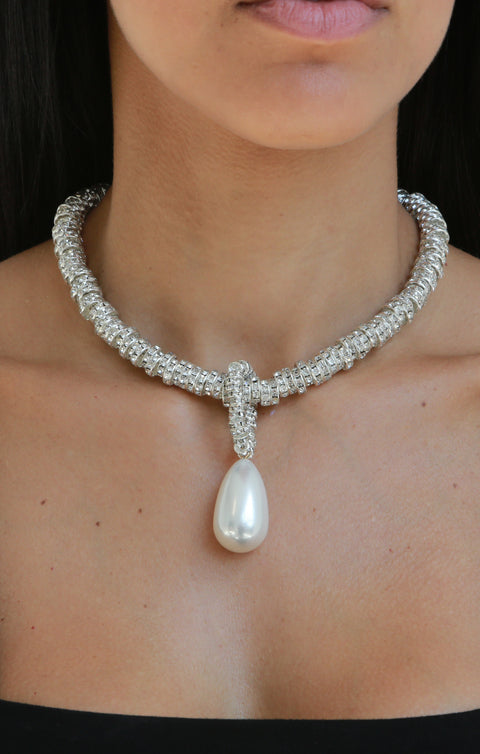 Pearl Drop Necklace