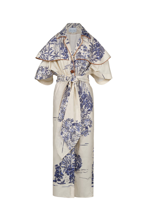 Paper Flower Trenchcoat