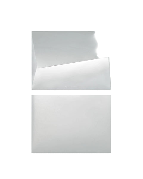 White stationary on a white background