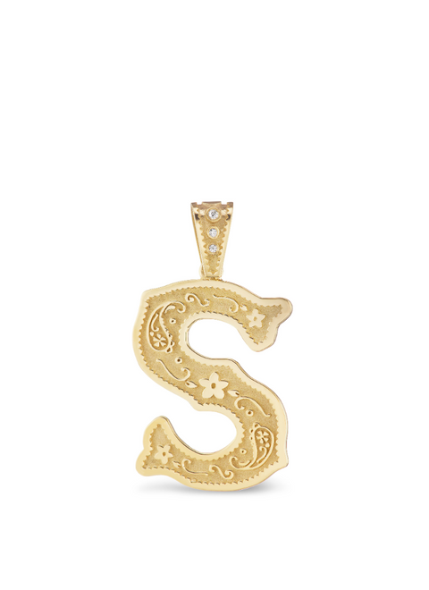 Small Southwestern "S" Charm