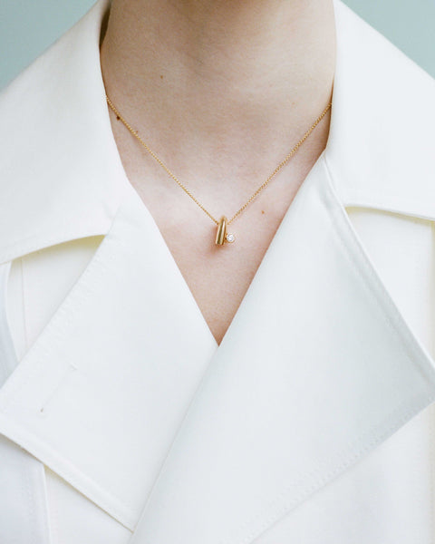 Oera Pendant Mini Version with Diamond