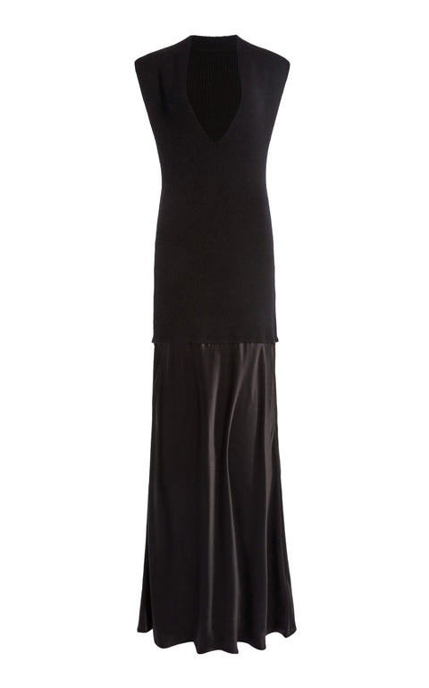 Moulded Scarf Monument Dress