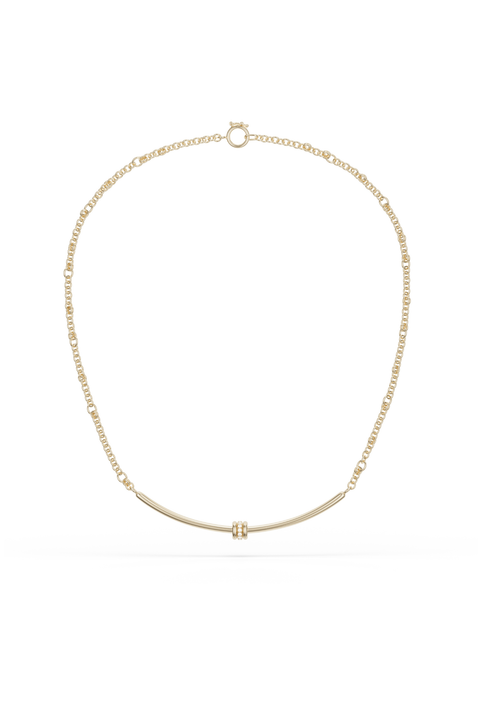 Gravity Arc Necklace