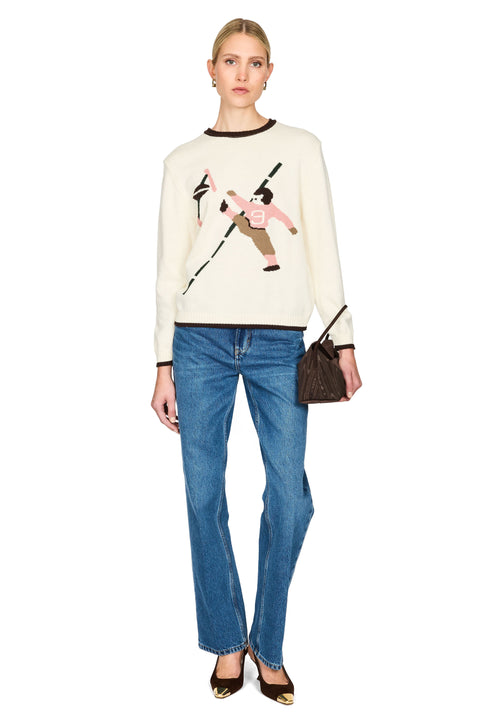 Newtie Football Intarsia Sweater