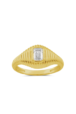 Maven Emerald Cut Diamond Ring