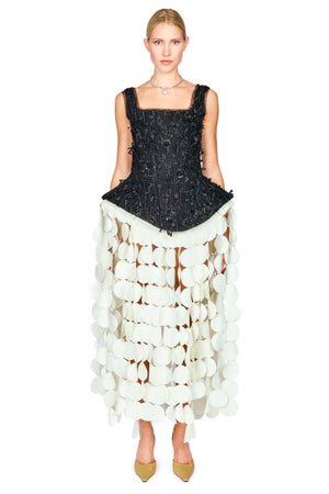 Basque Ballerina Embellished Top