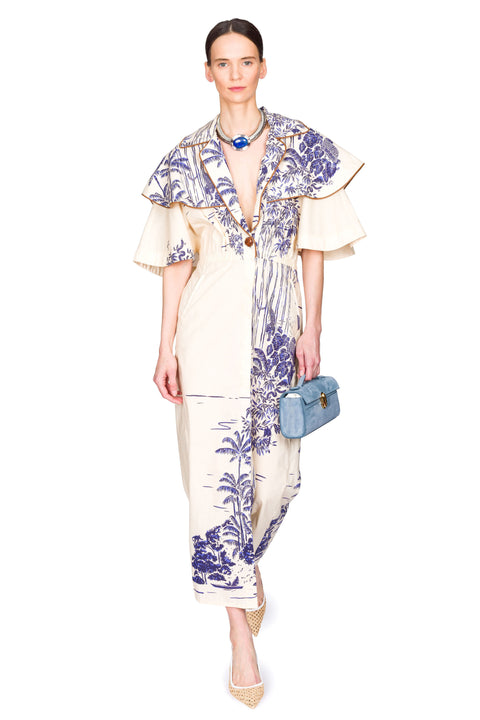Paper Flower Trenchcoat