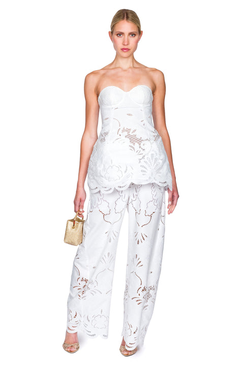 Anglaise Broderie Trousers