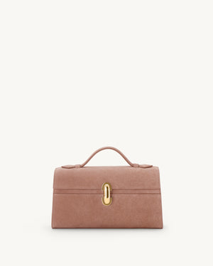 Symmetry Pochette In Suede