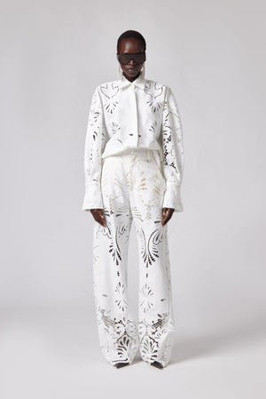 Anglaise Broderie Trousers