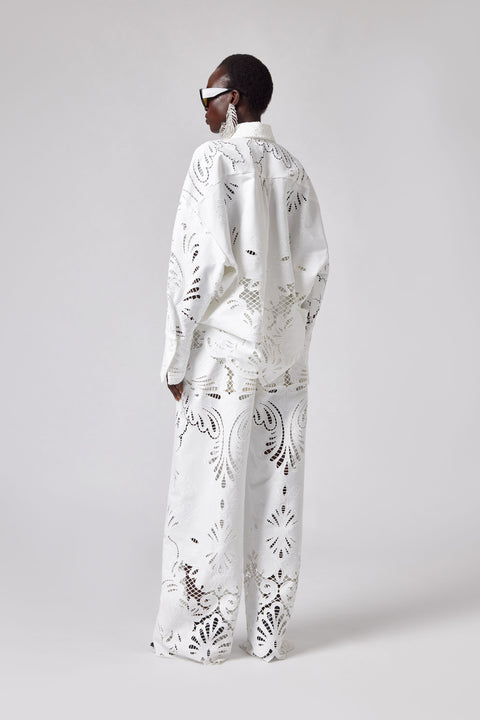 Anglaise Broderie Trousers