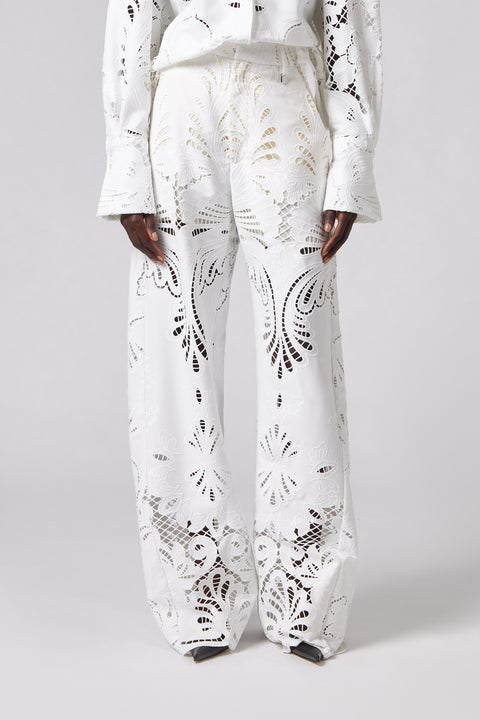 Anglaise Broderie Trousers