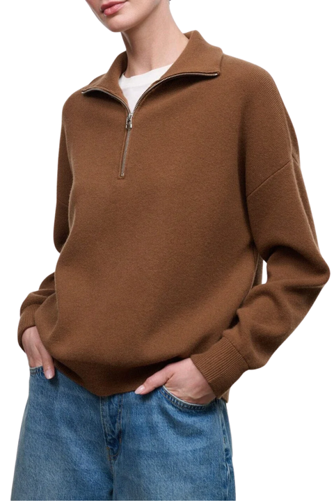 Hudson Cashmere Sweater Cigar