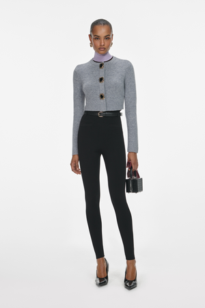 Grey Wool Cardigan