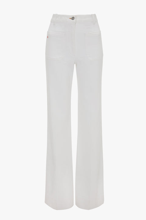 Alina Stretch High Rise Flared Leg Jeans
