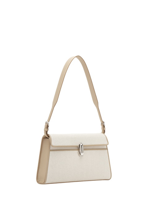 Symmetry Shoulder Bag In Canvas