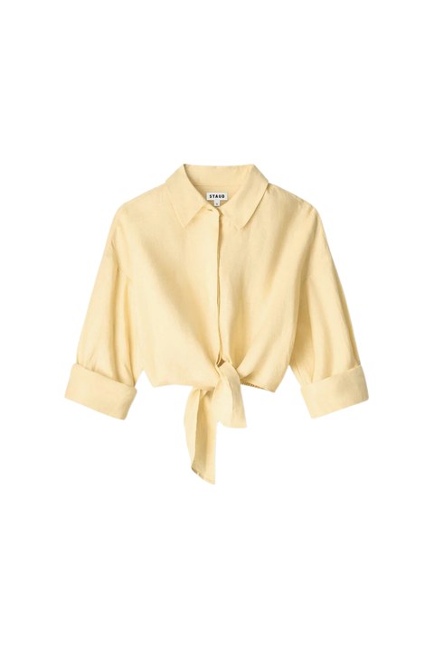 Lisa Linen Top Butter